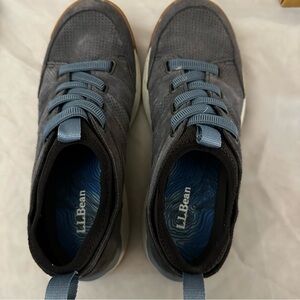 L.L Bean Vista Womans Low Hiking Slip On Size 9.5 Blue